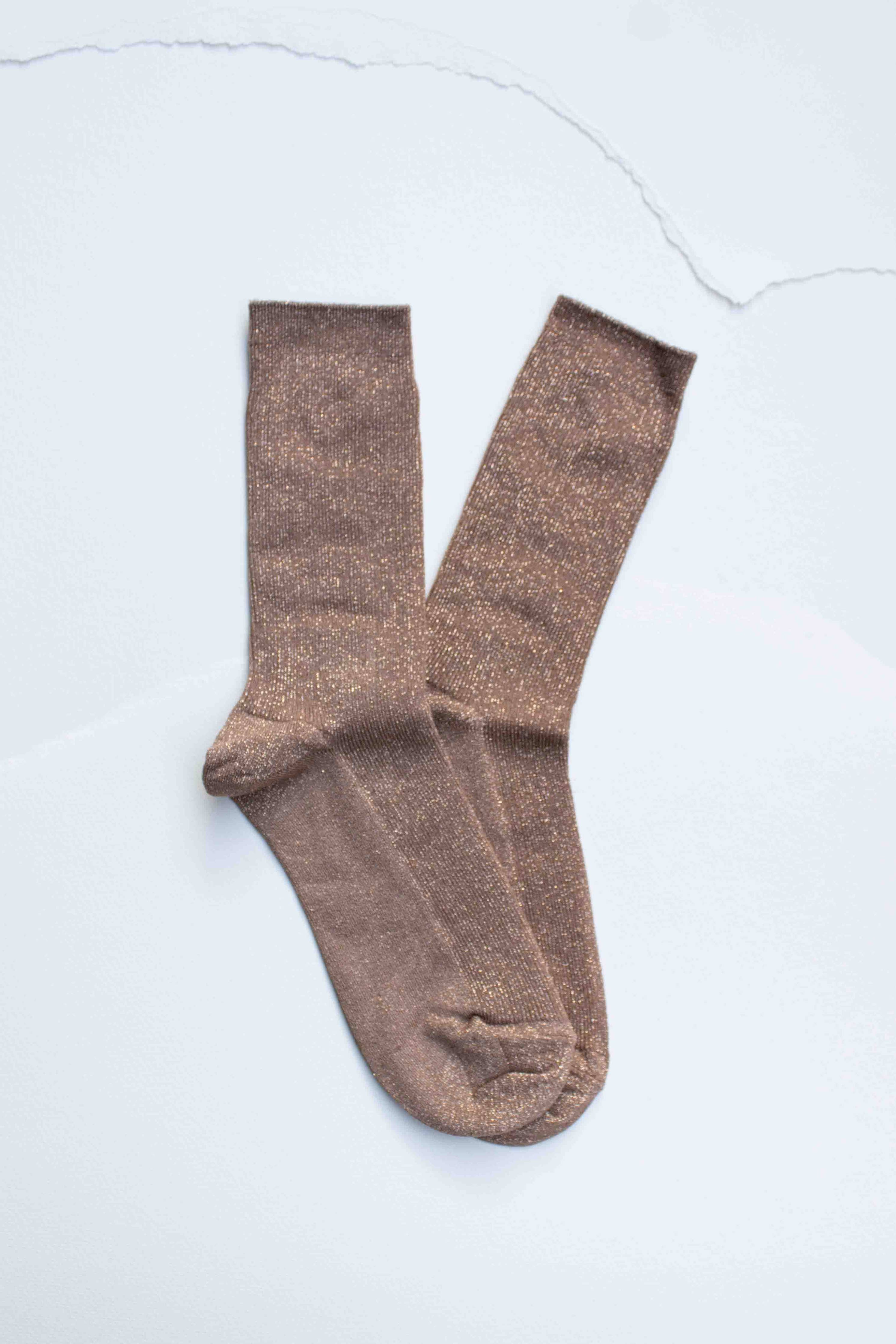 Modal Blend Glitter Socks