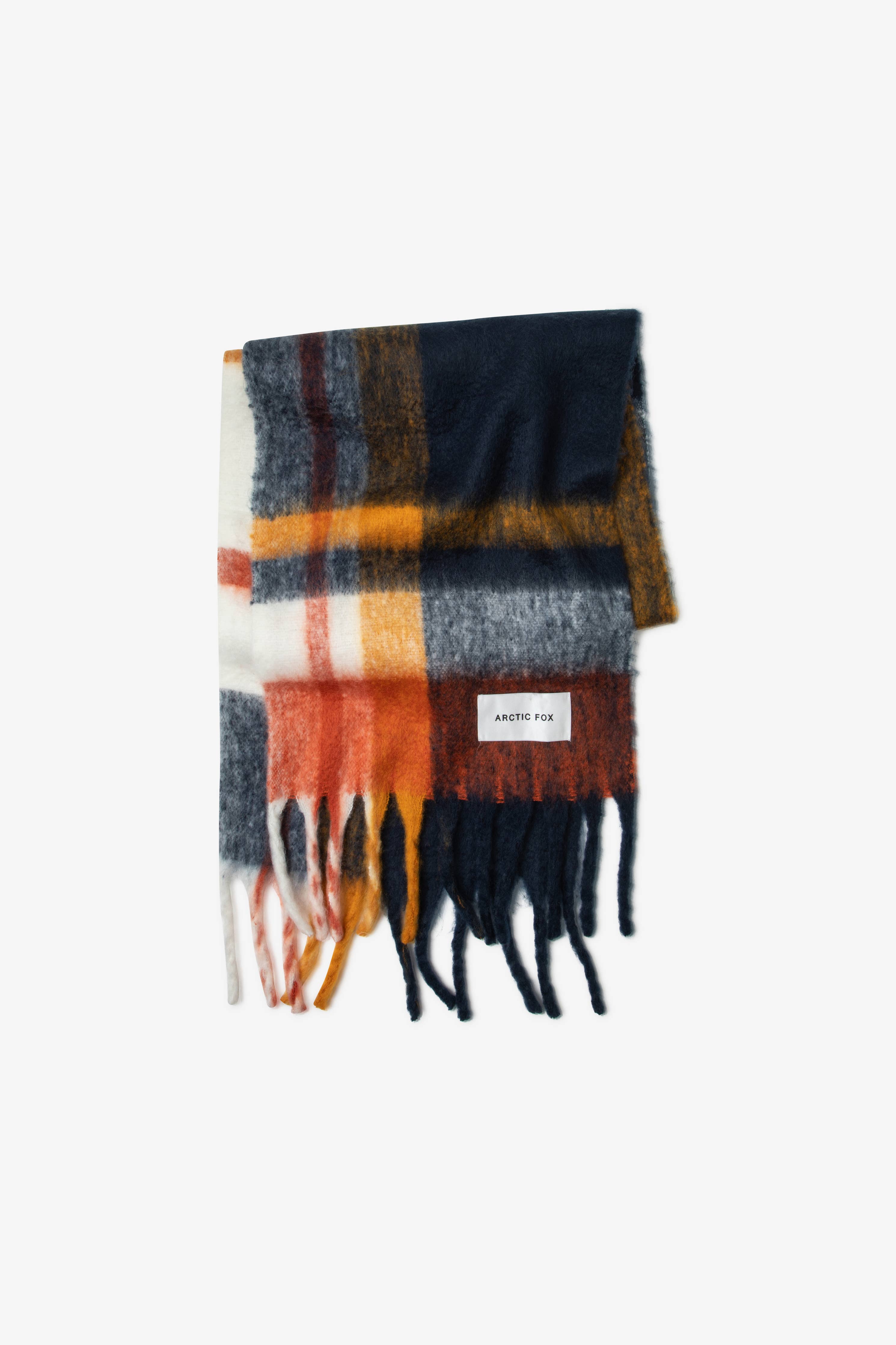 The Stockholm Scarf - 100% Recycled - Midnight Summer - AW23 - Out of the Blue