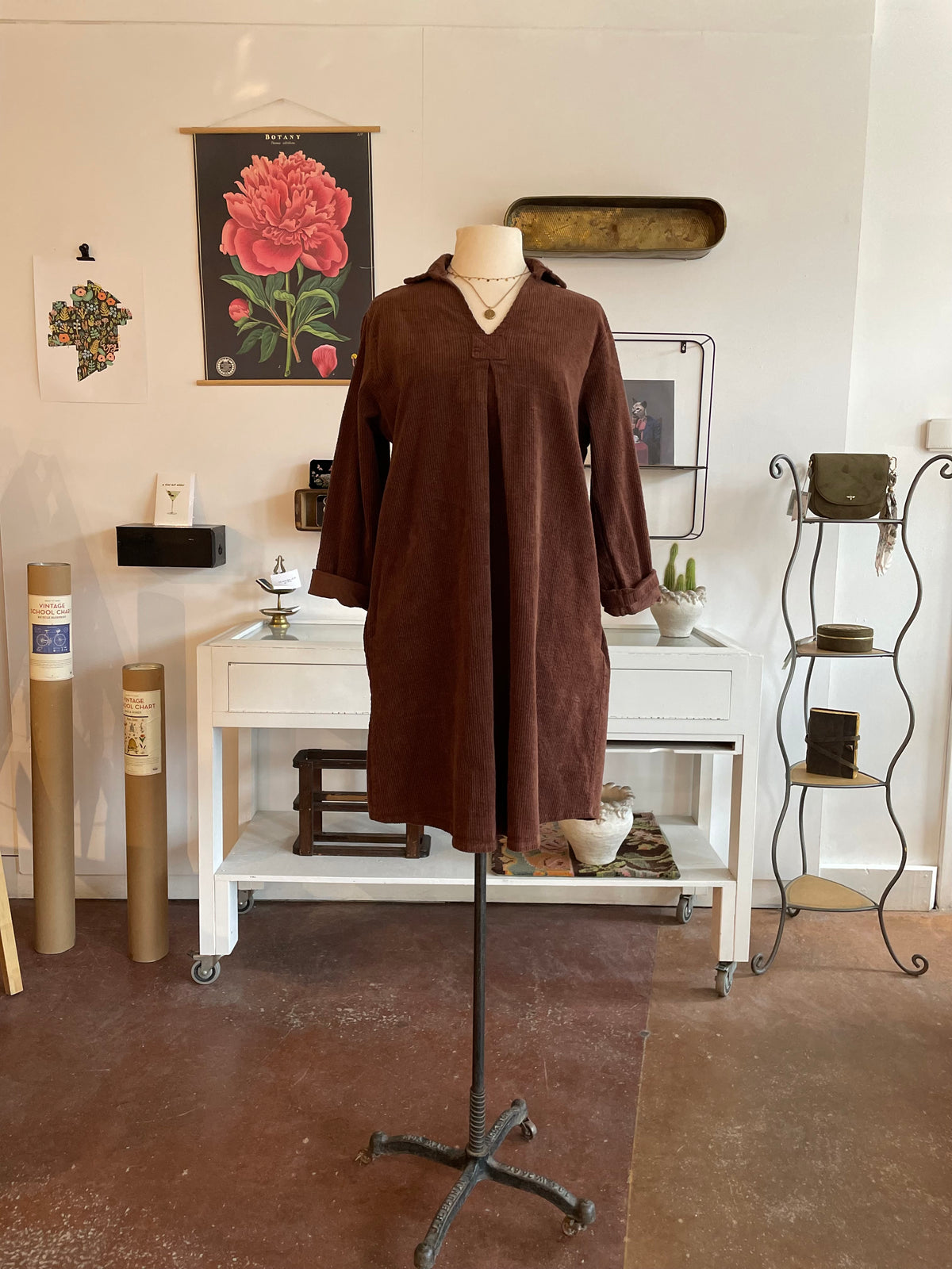 Wide Wale Corduroy Dress