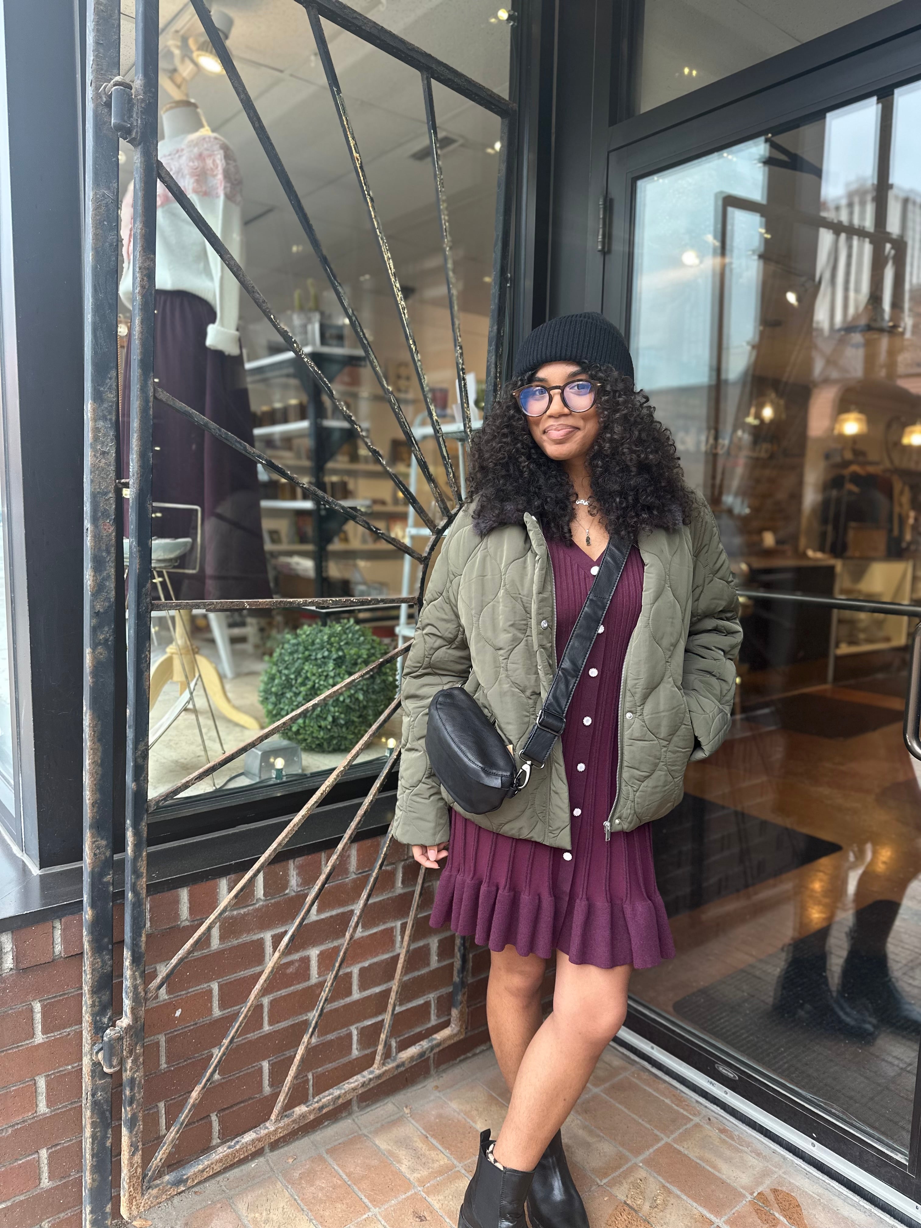 Ribbed Knit Dress