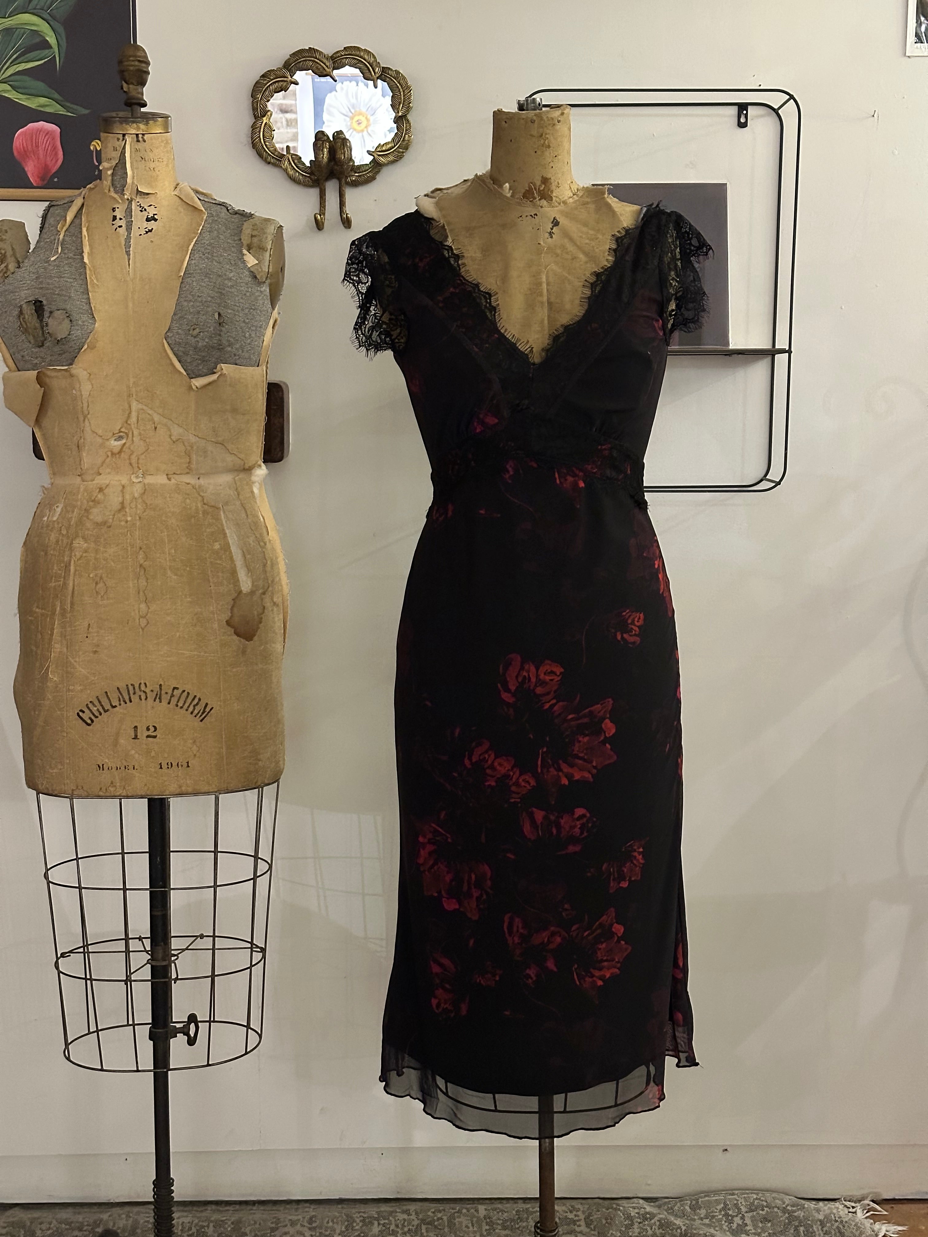 For the Roses Midi Dress - Out of the Blue