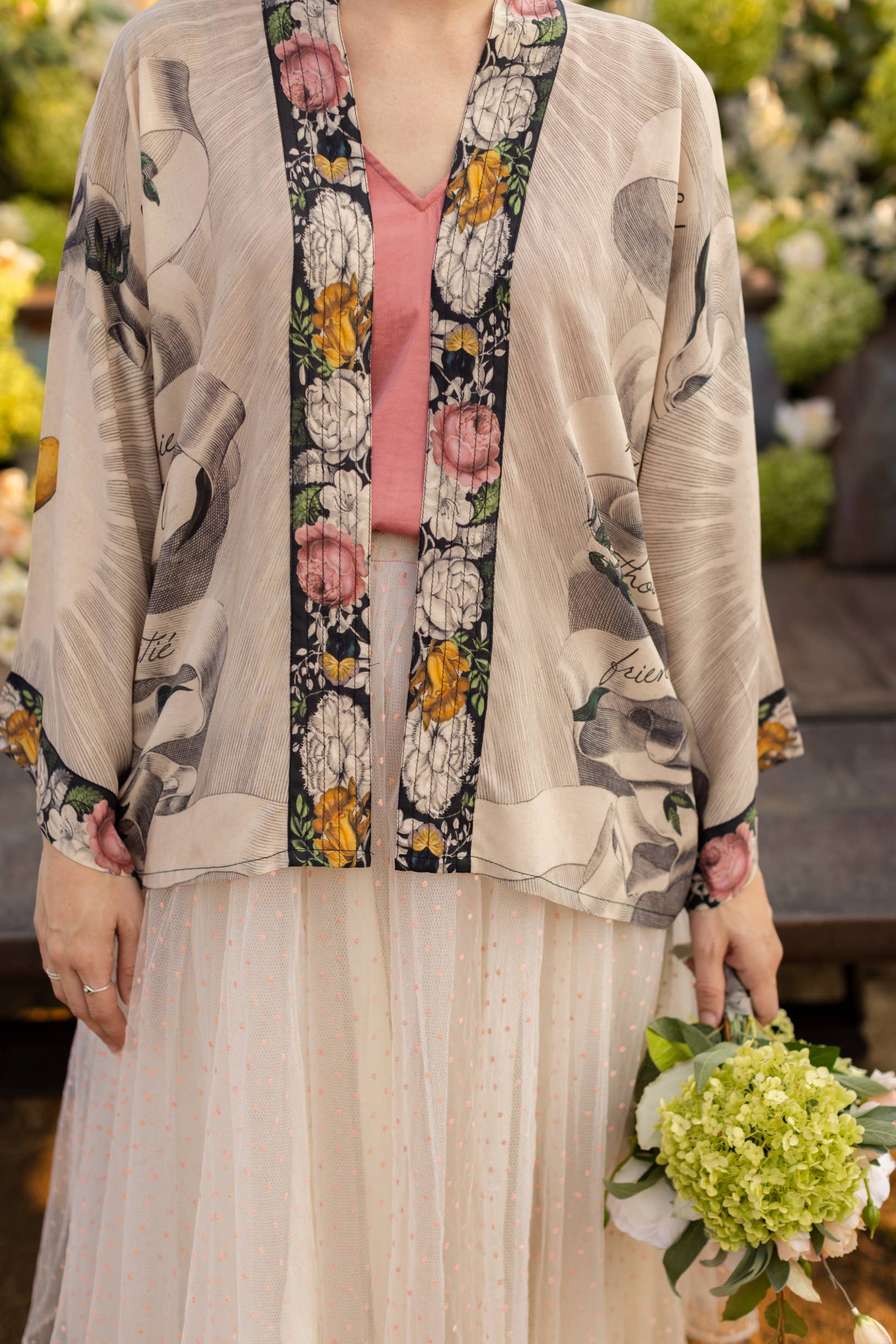 Take My Hand Bamboo Jacket - Out of the Blue