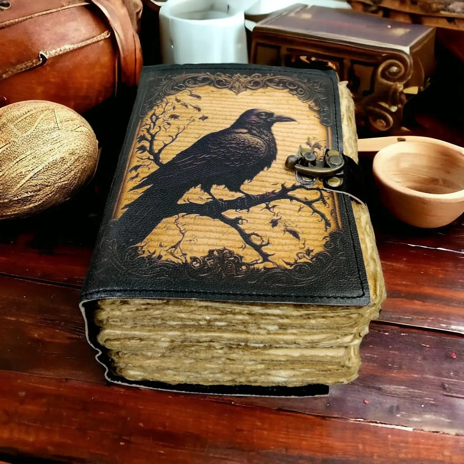 Hand- Made Leather Journals-Fauna