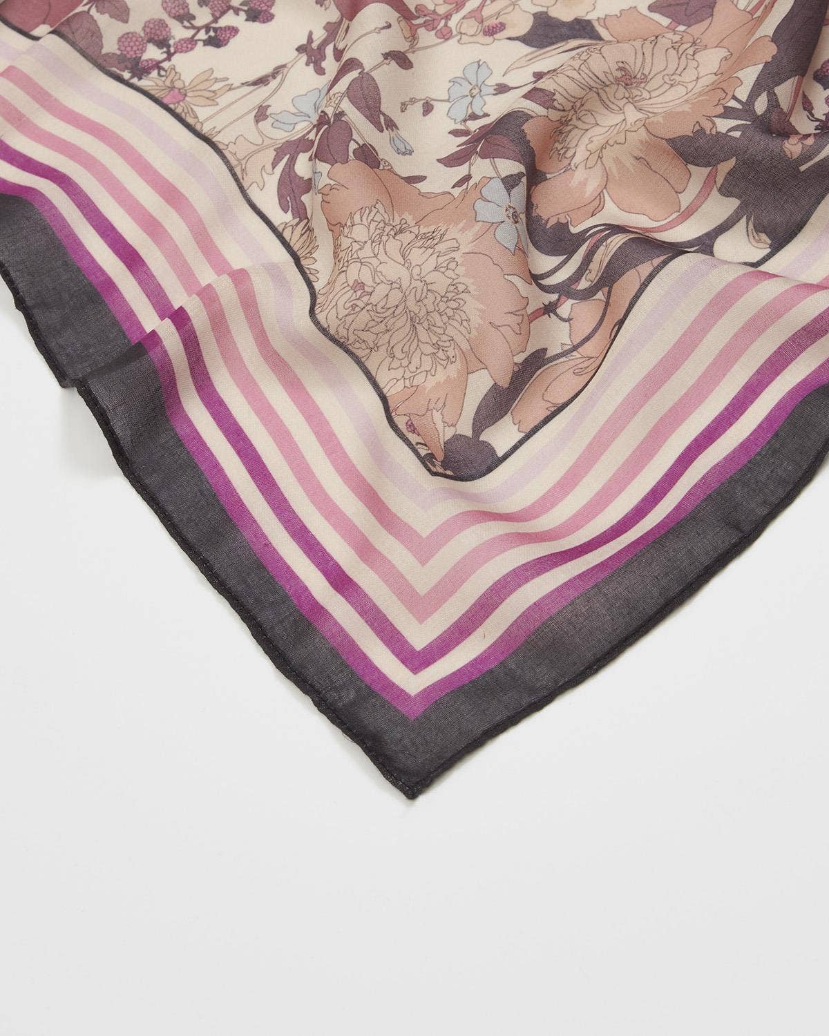 Deco Blooms Scarf - Out of the Blue