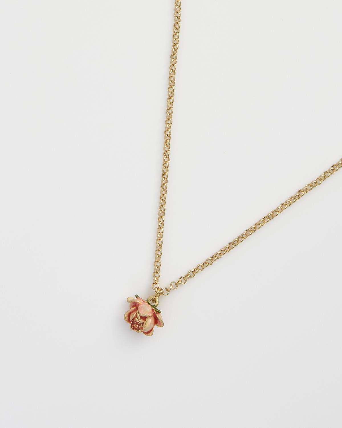 Rose Bud Necklace