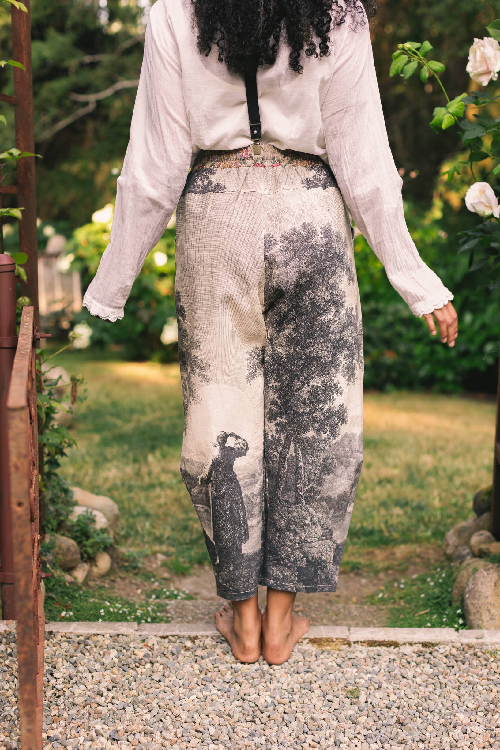 Still I Rise Artist Pant - Out of the Blue