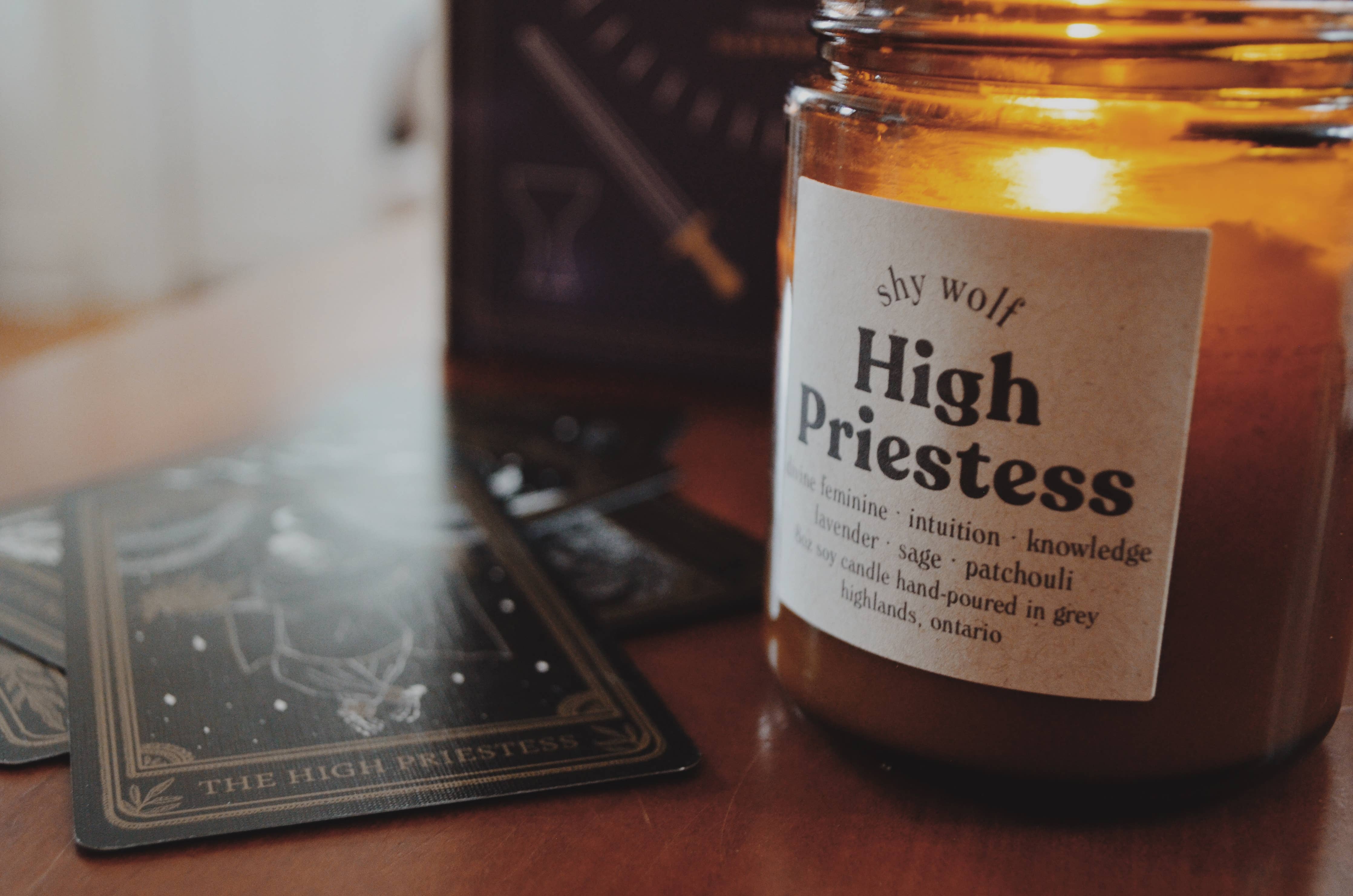 High Priestess Candle