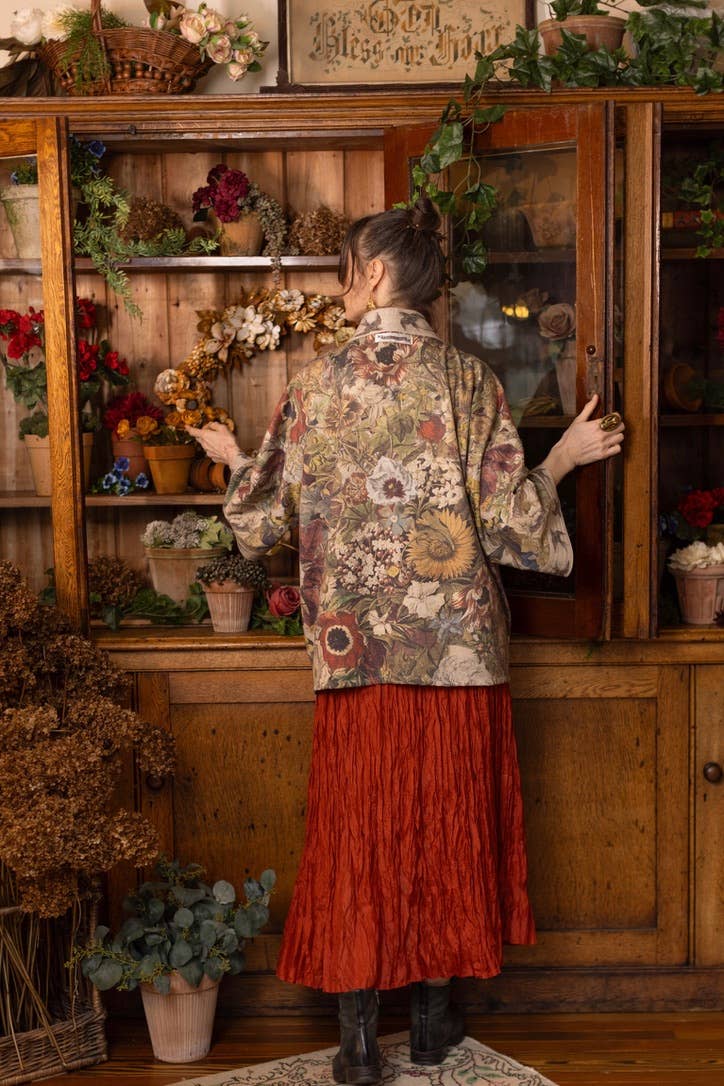 Golden Hour Fleece Cottage Cardigan -Coming Soon Pre-order below