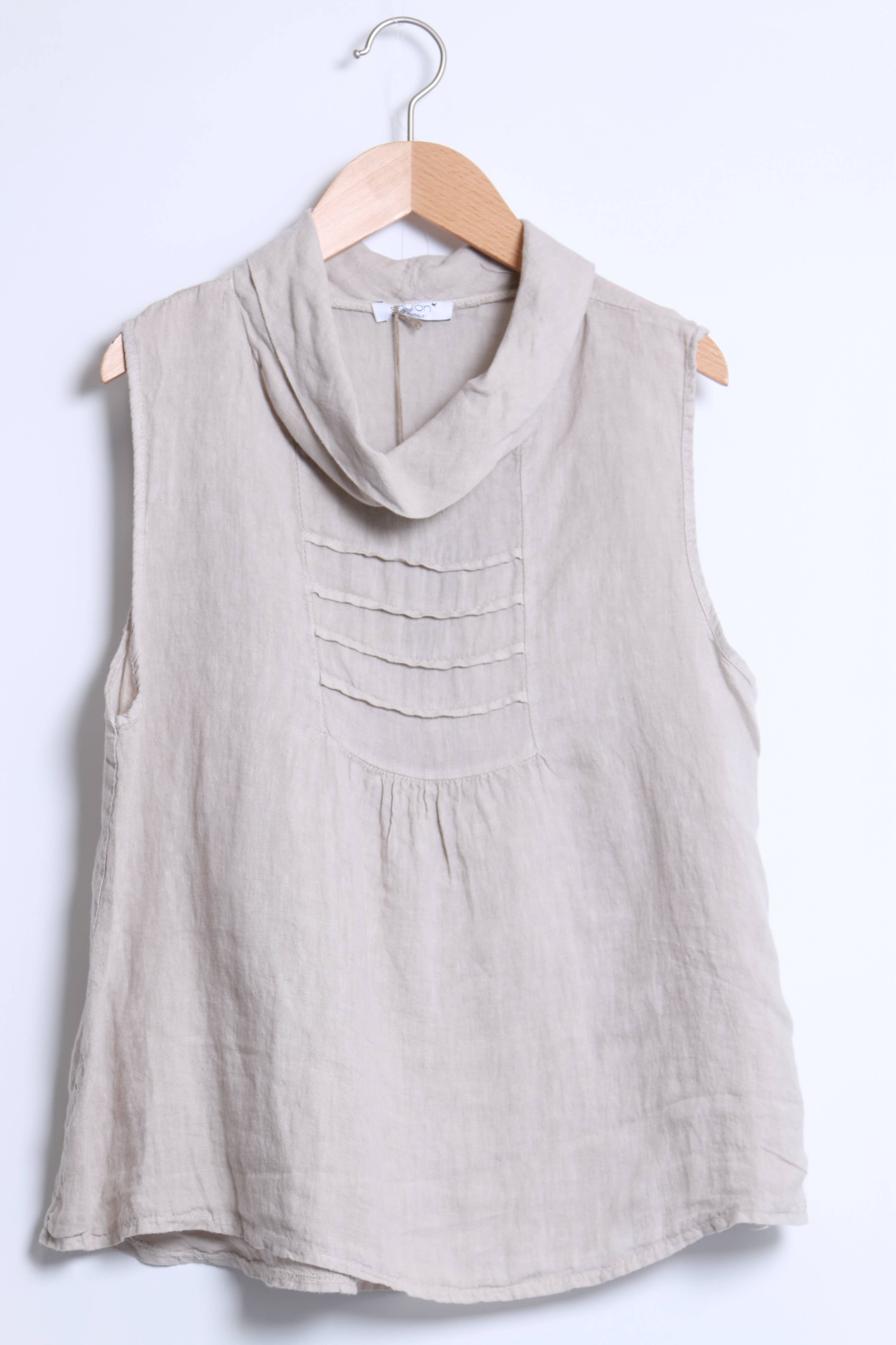 Sleeveless top