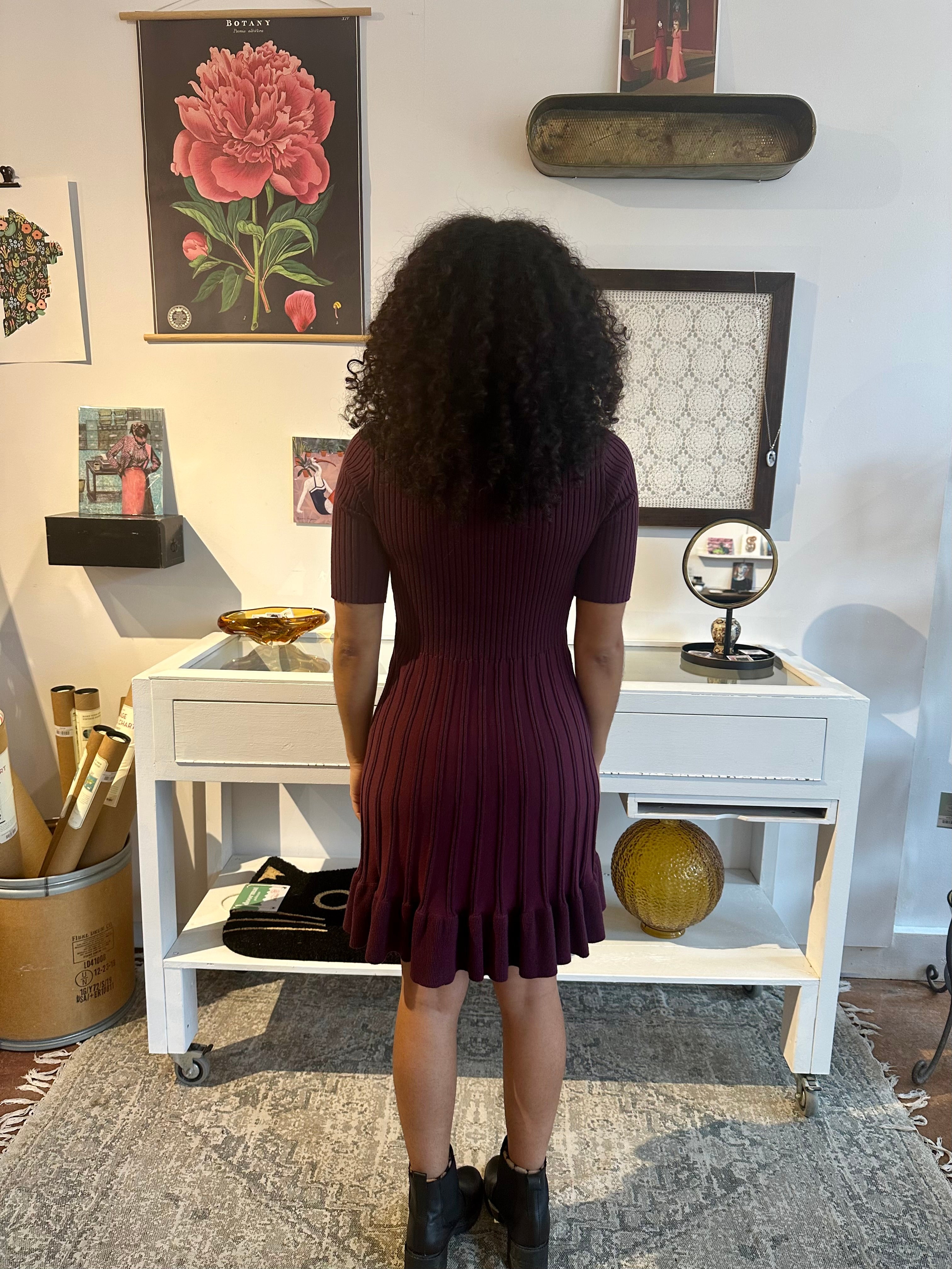 Ribbed Knit Dress