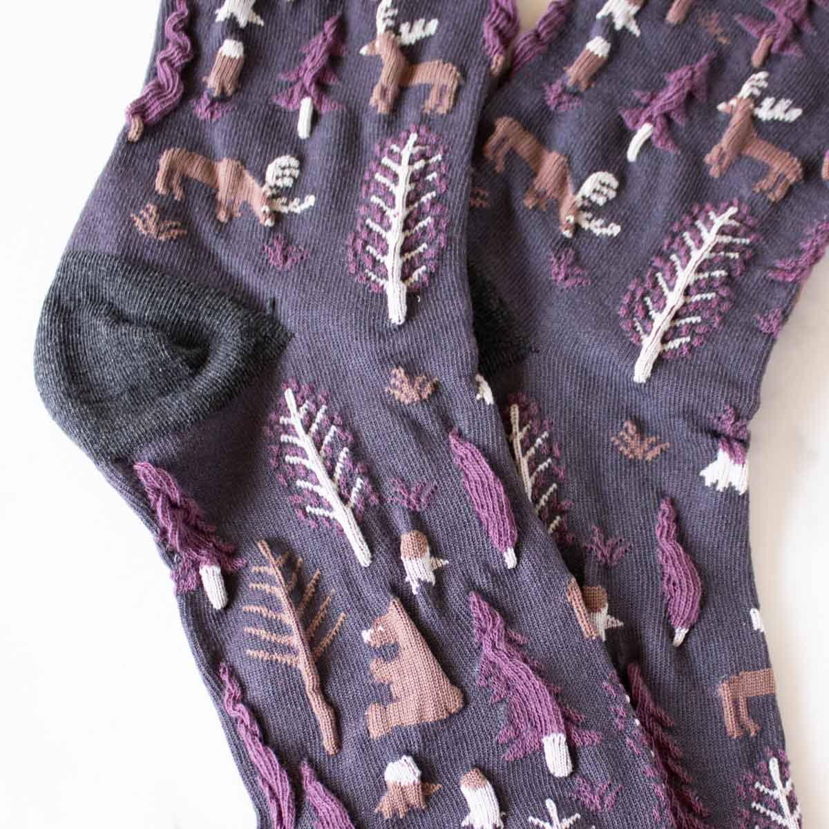 Winter Forest  Socks