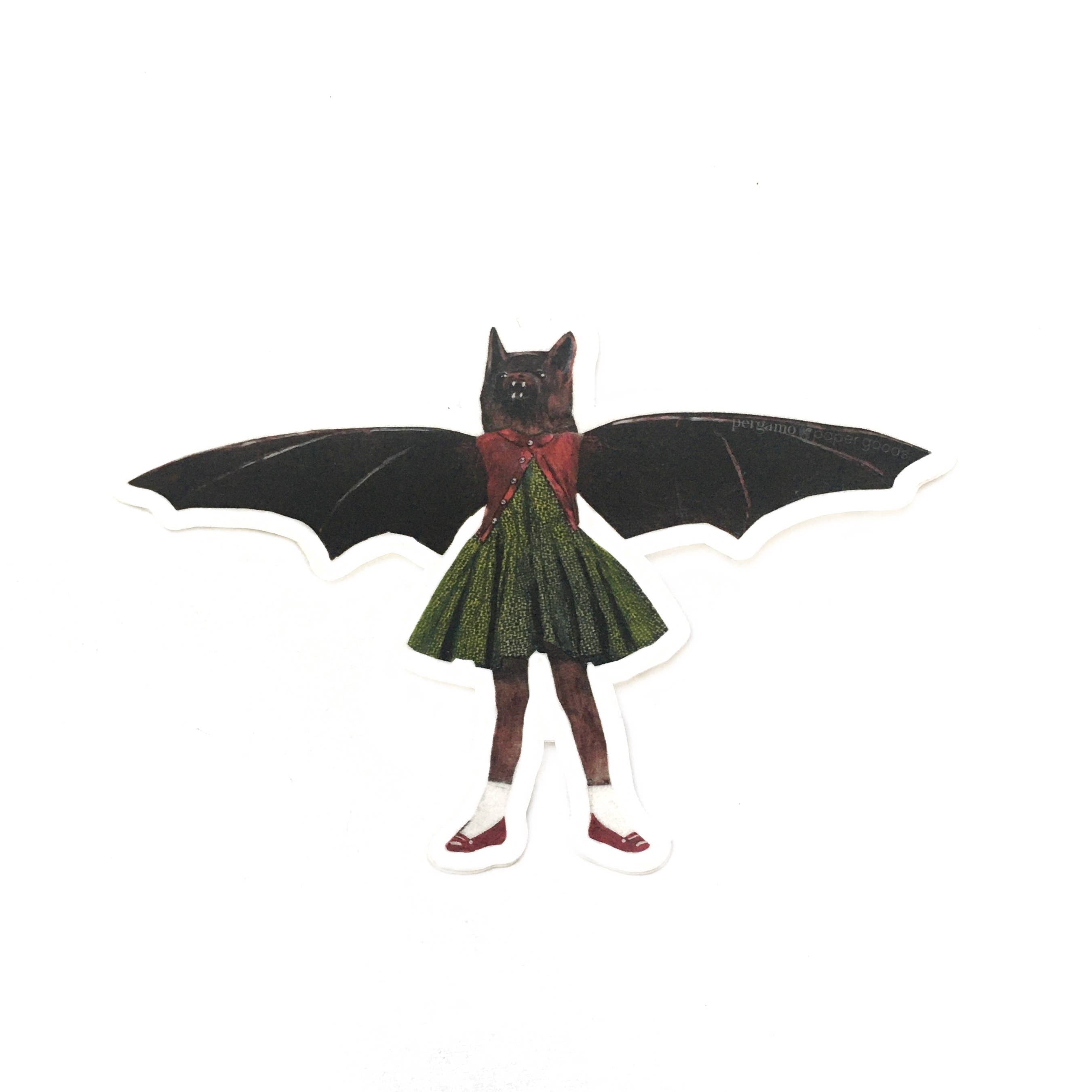 Bat Girl Vinyl Stickers