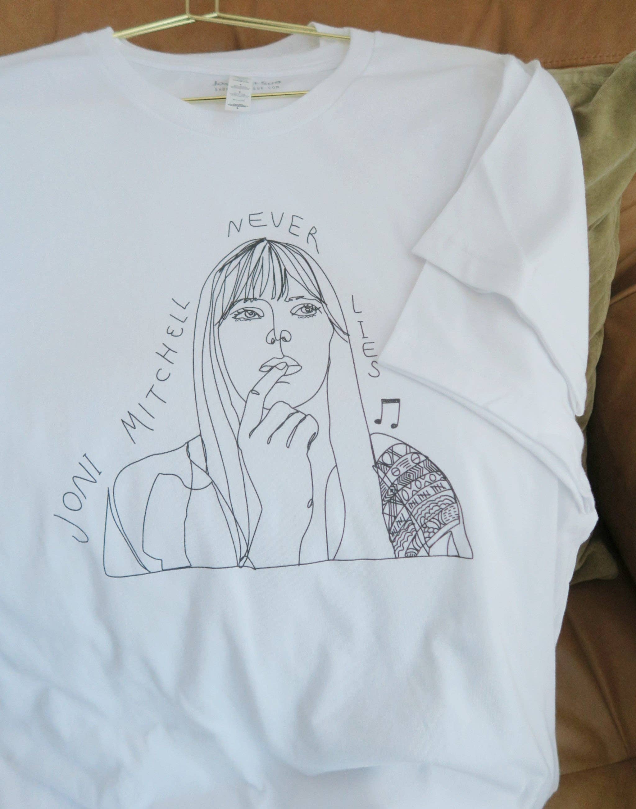 Joni Never Lies T-Shirt - Out of the Blue