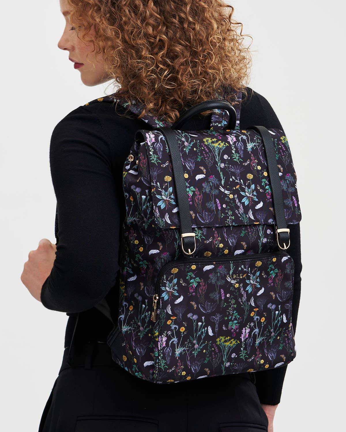 Wilderness Black Buckle Backpack - Out of the Blue