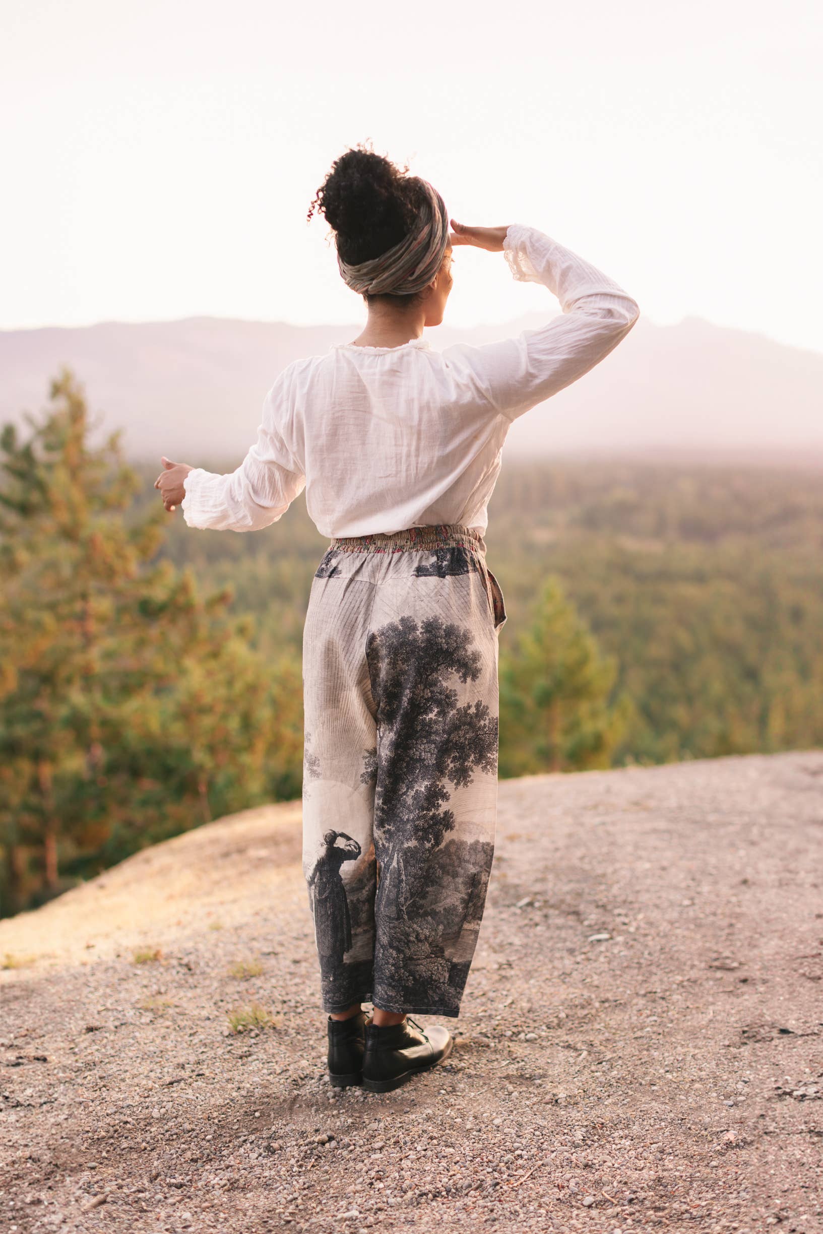 Still I Rise Artist Pant - Out of the Blue