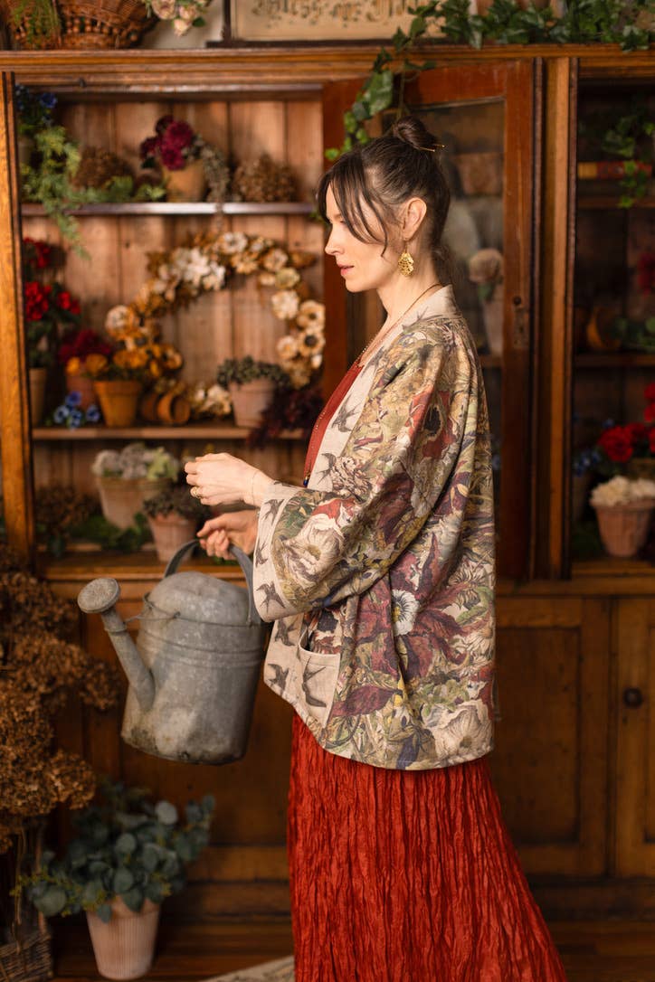 Golden Hour Fleece Cottage Cardigan -Coming Soon Pre-order below