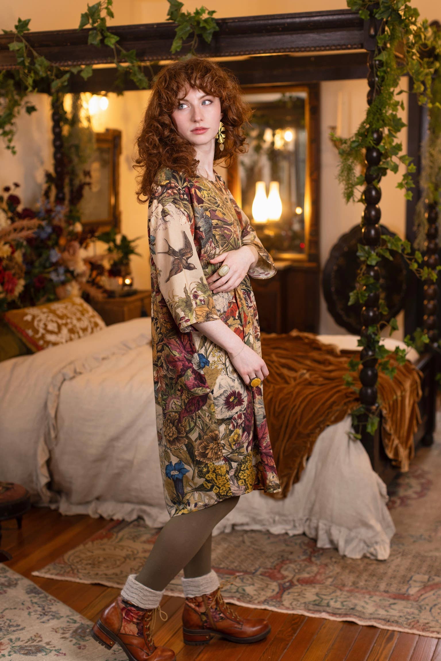 Golden Hour Artist Dress
