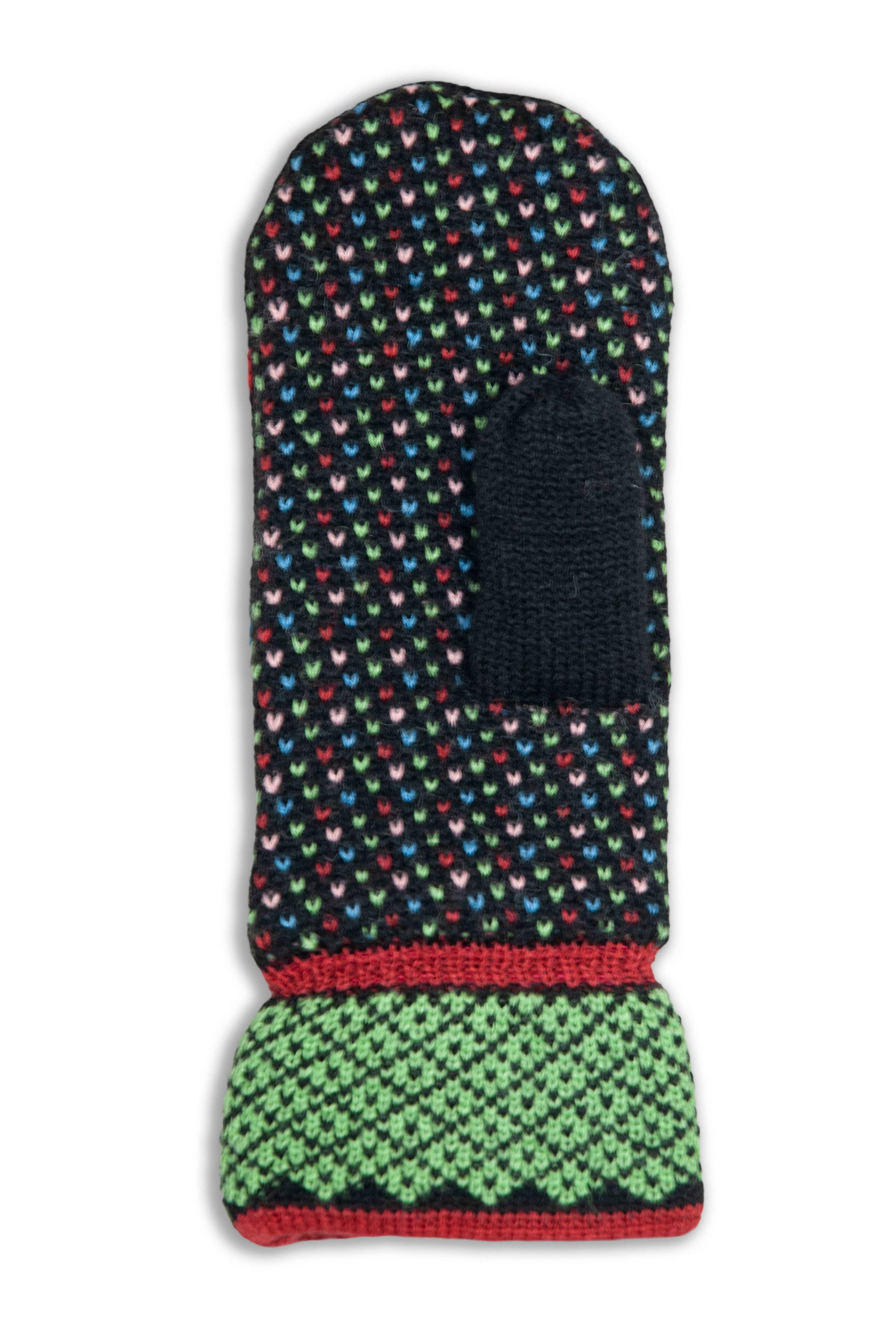 Paradis Knitted Mitten - Out of the Blue