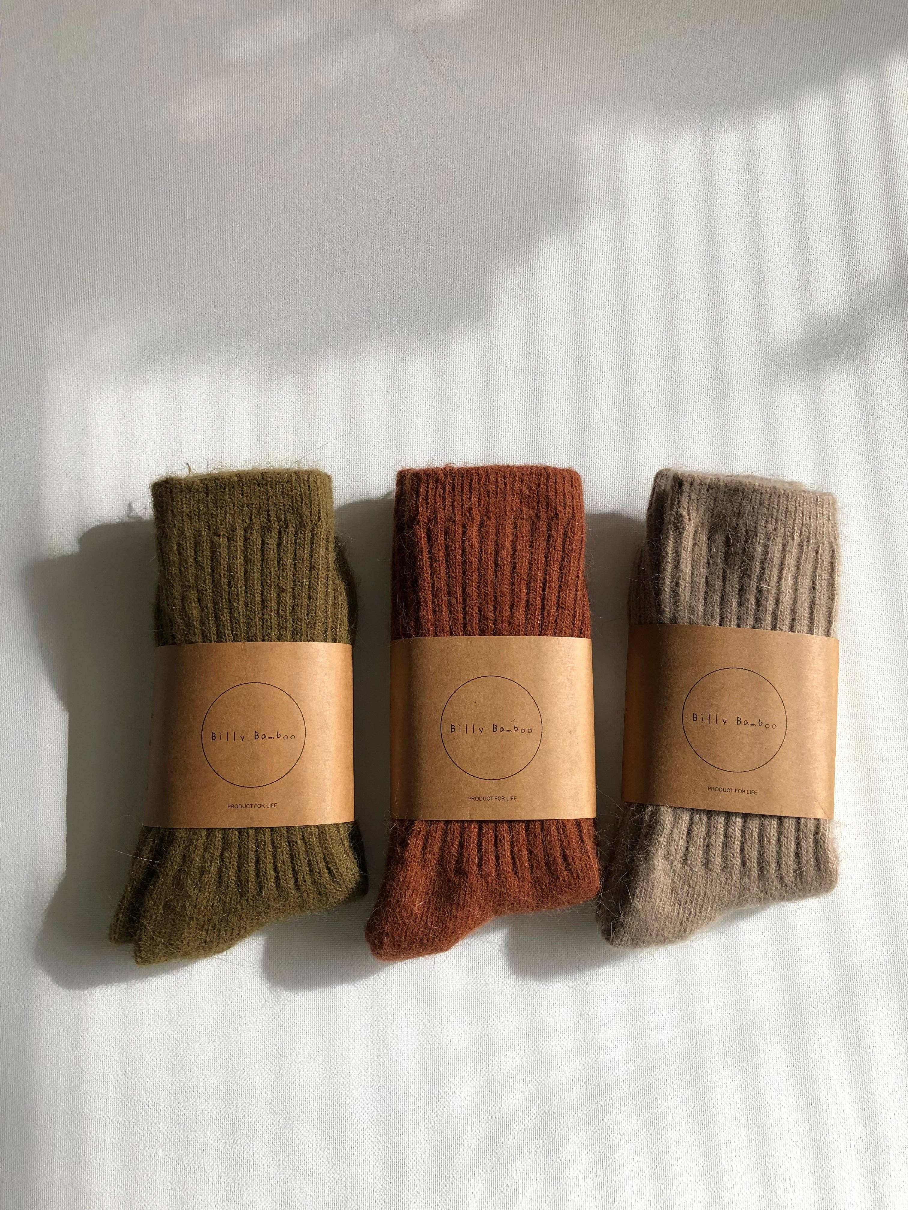 ROYAL ANGORA CABIN SOCKS