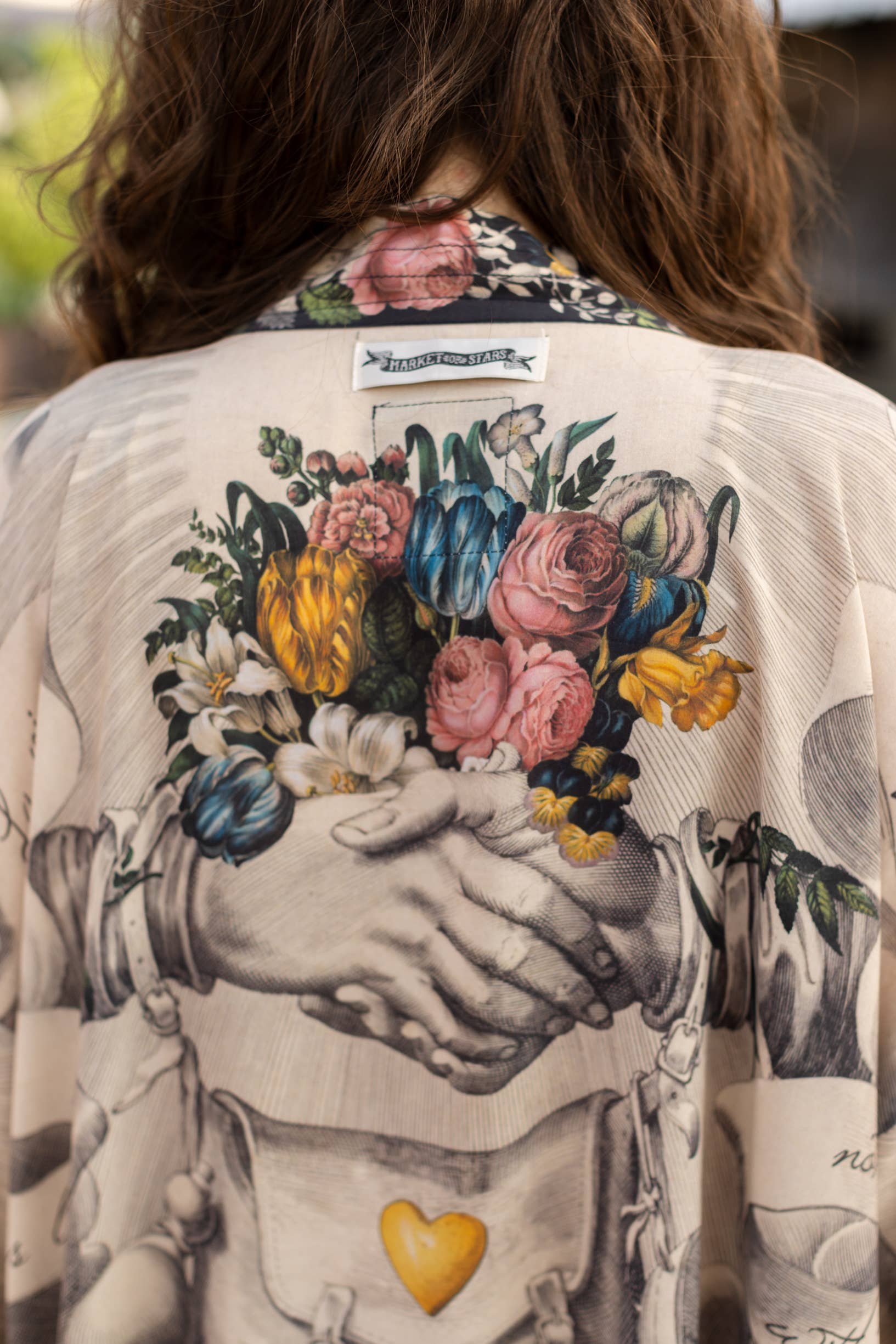 Take My Hand Bamboo Jacket - Out of the Blue