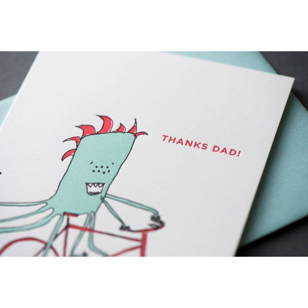 Father's Day Monster Card - Out of the Blue