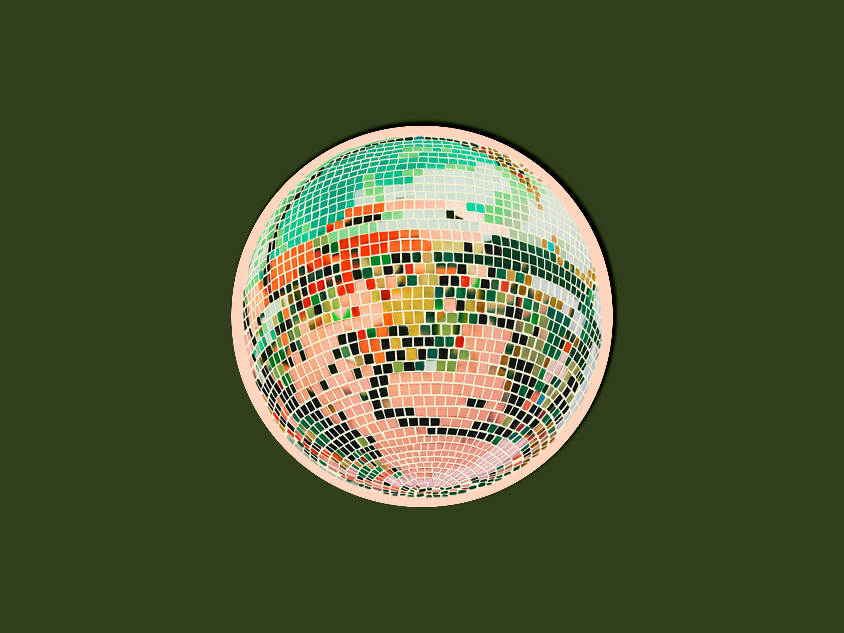 Disco Mirrorball Sticker - Out of the Blue