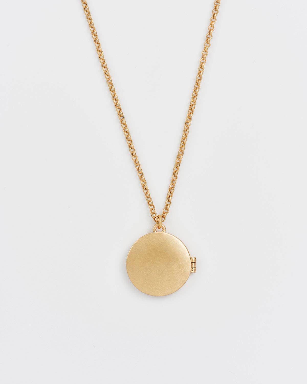 Nightshade Moon Gold Locket