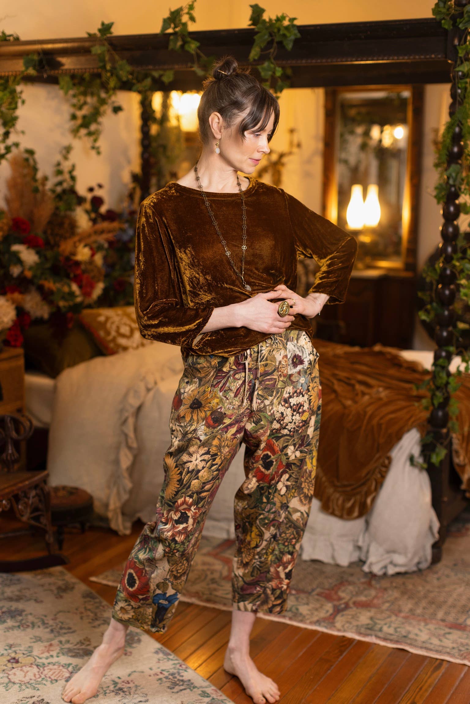 Golden Hour Linen Artist Pant