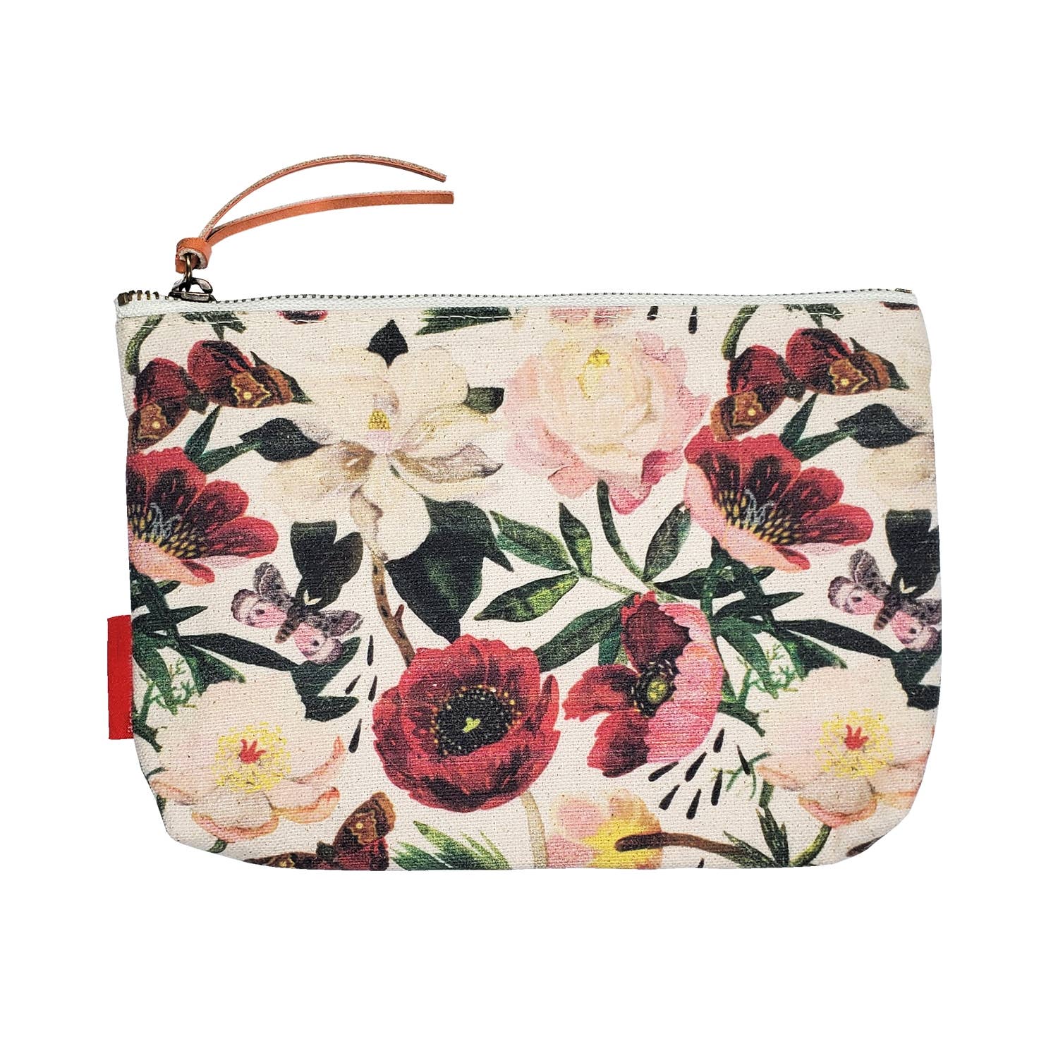 Pouch - Peonies - Out of the Blue