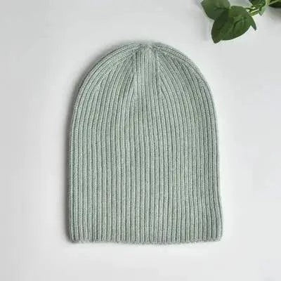 Cashmere & Wool Beanie - Out of the Blue