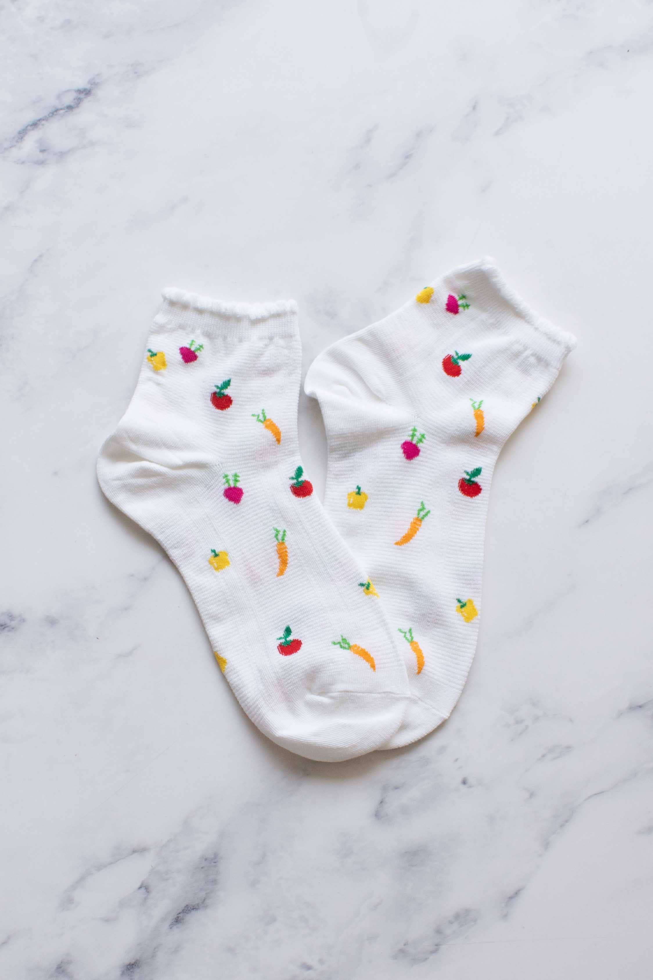 Vegetables Ankle Socks - Out of the Blue