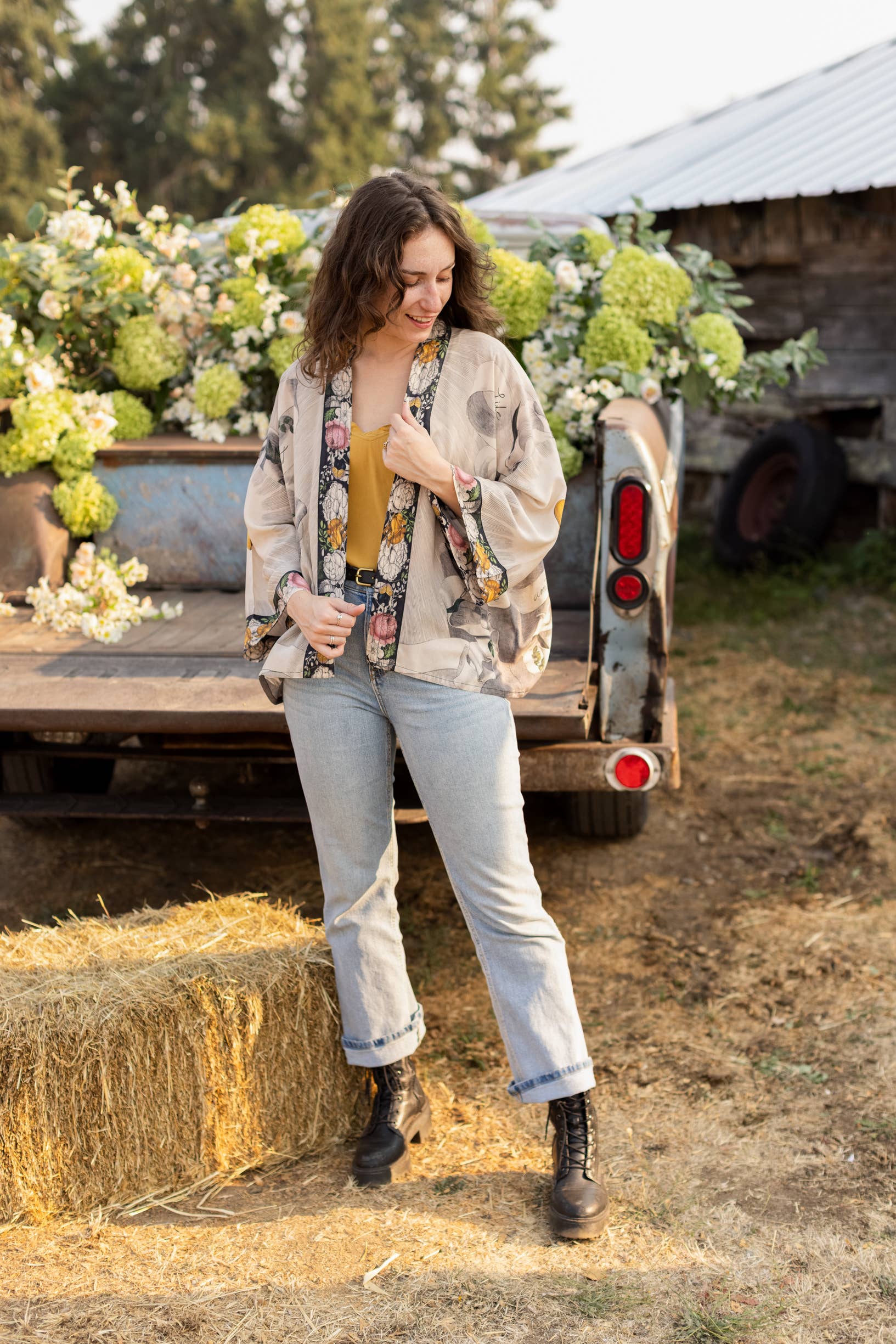 Take My Hand Bamboo Jacket - Out of the Blue