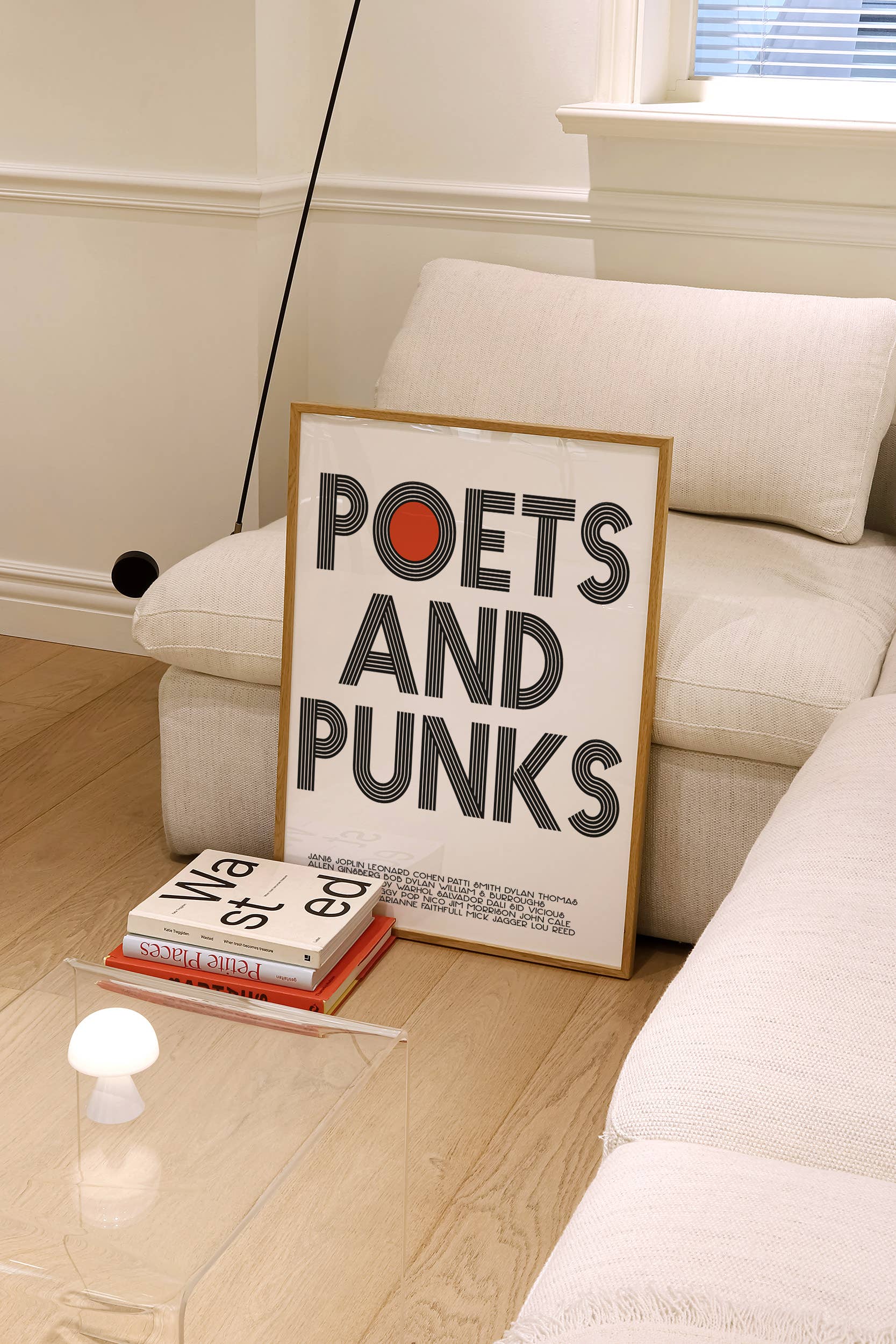 Poets and Punks Art Giclée Print - Out of the Blue