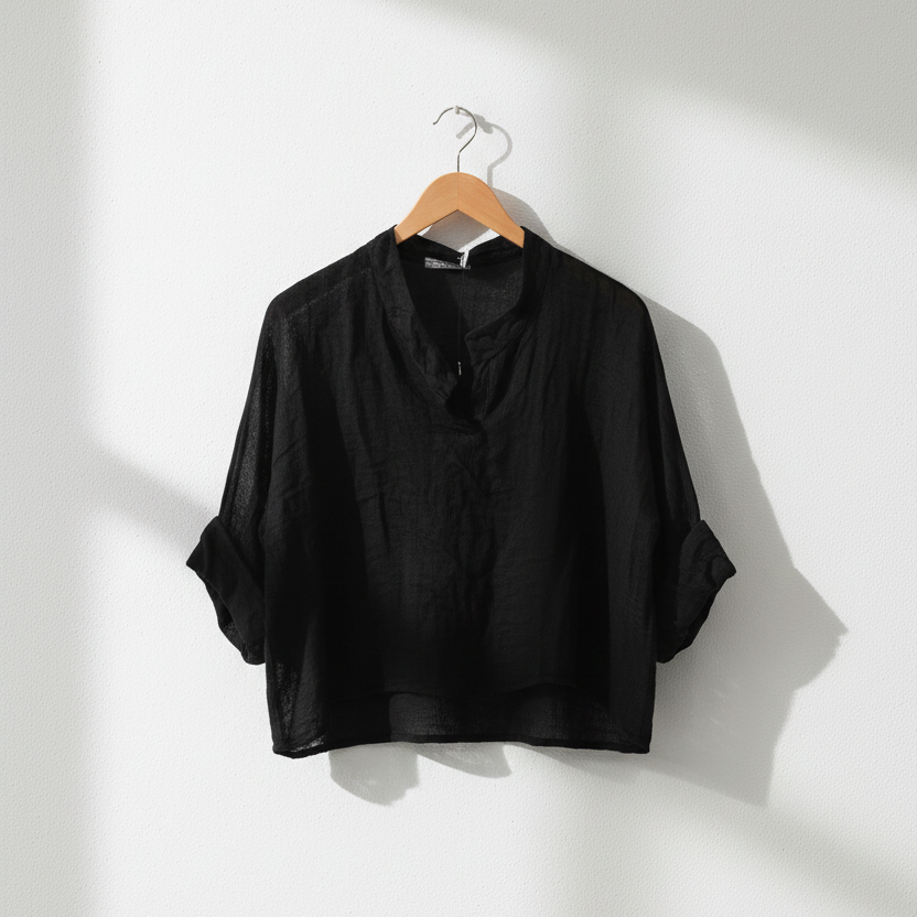 June Linen Top
