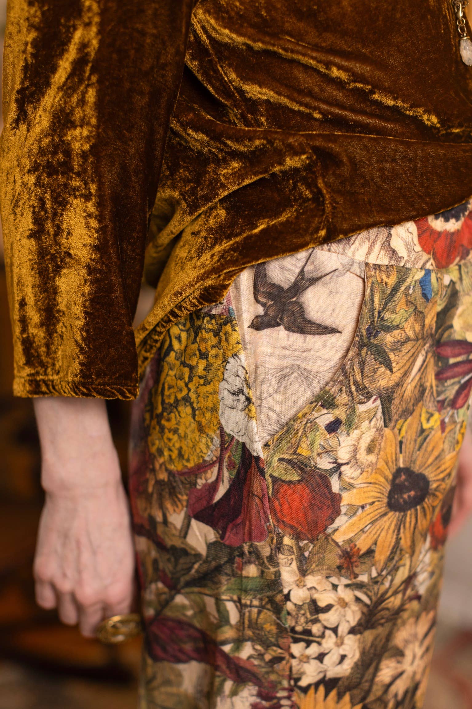 Golden Hour Linen Artist Pant