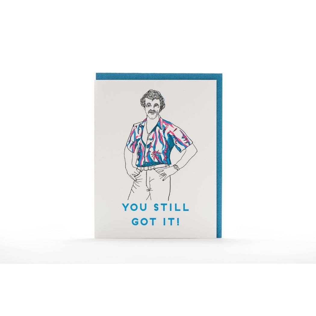 You Still Got It Guy Throwback Card - Out of the Blue