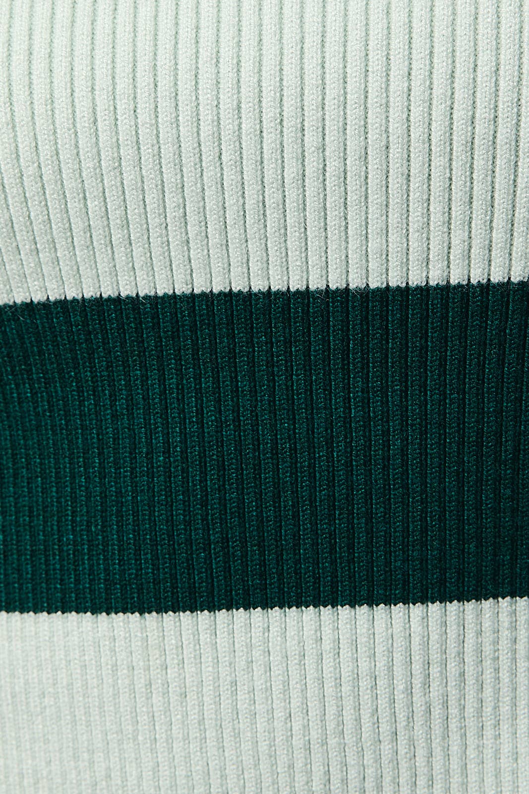 LONG SLEEVE STRIPE RIBBED TOP - Out of the Blue