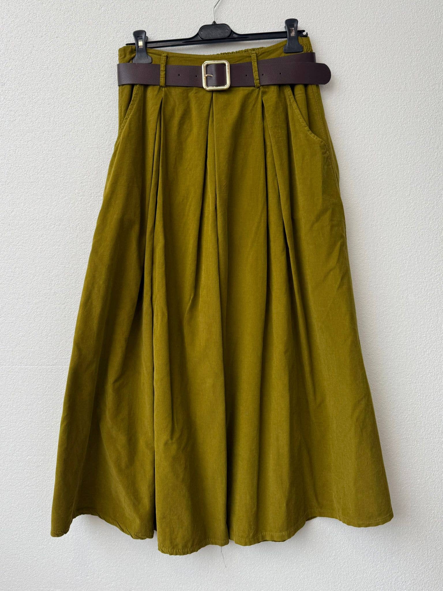 Corduroy Skirt
