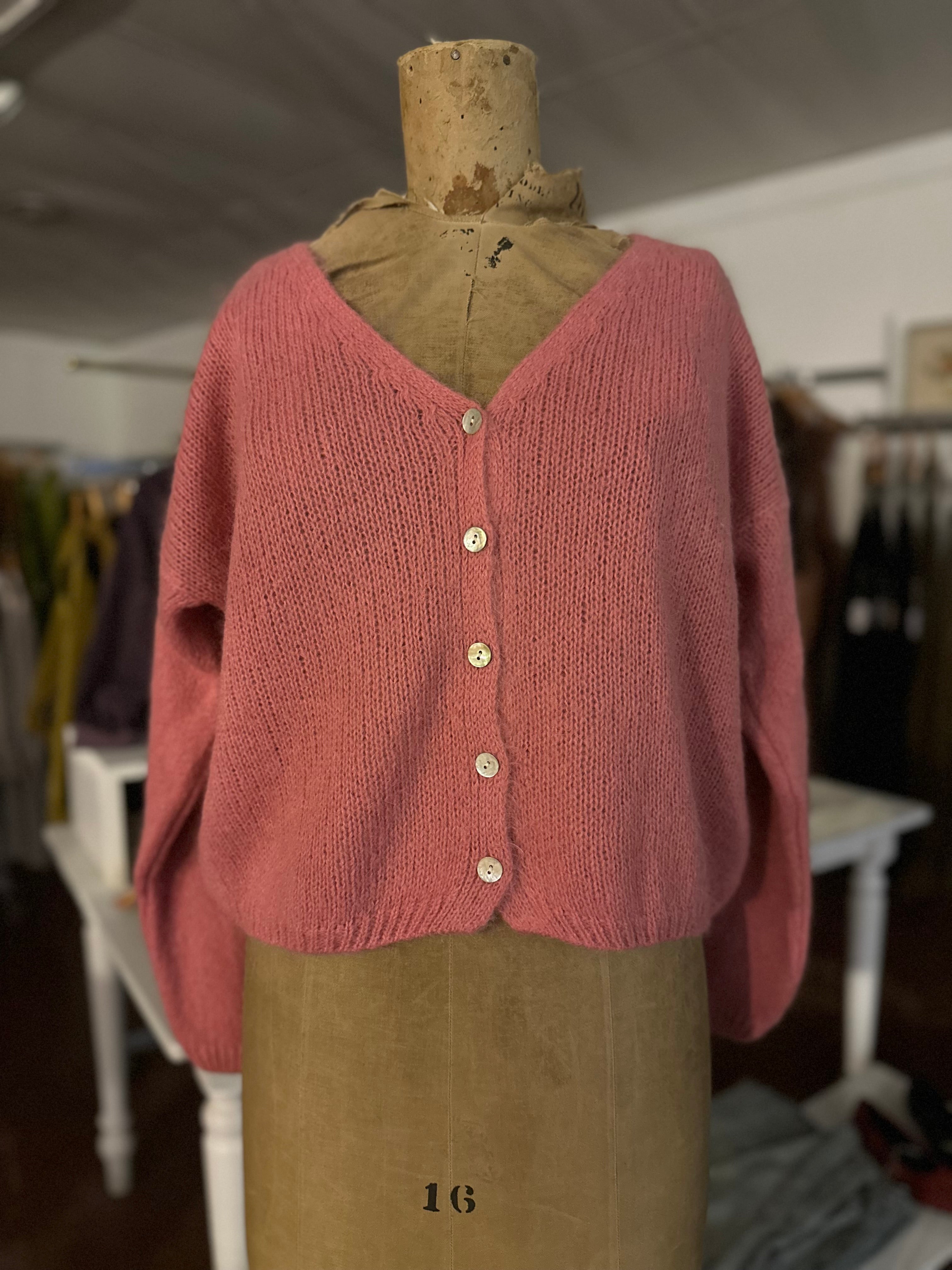 Mohair Cardigan