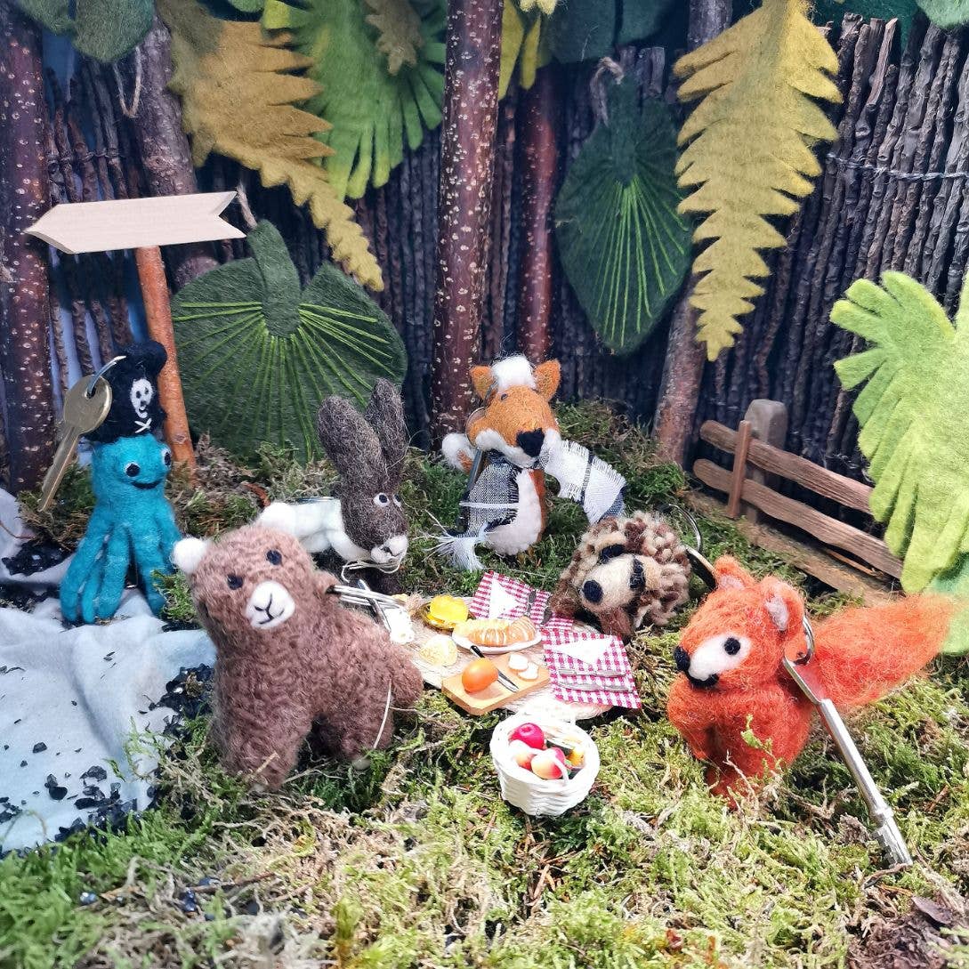 Handmade Felt  Keyrings