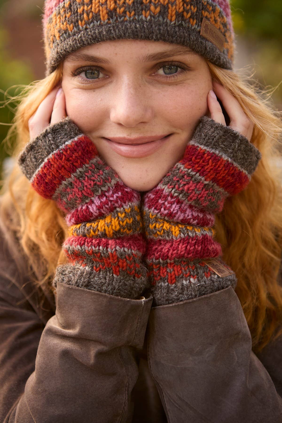 Fair Isle Handwarmers