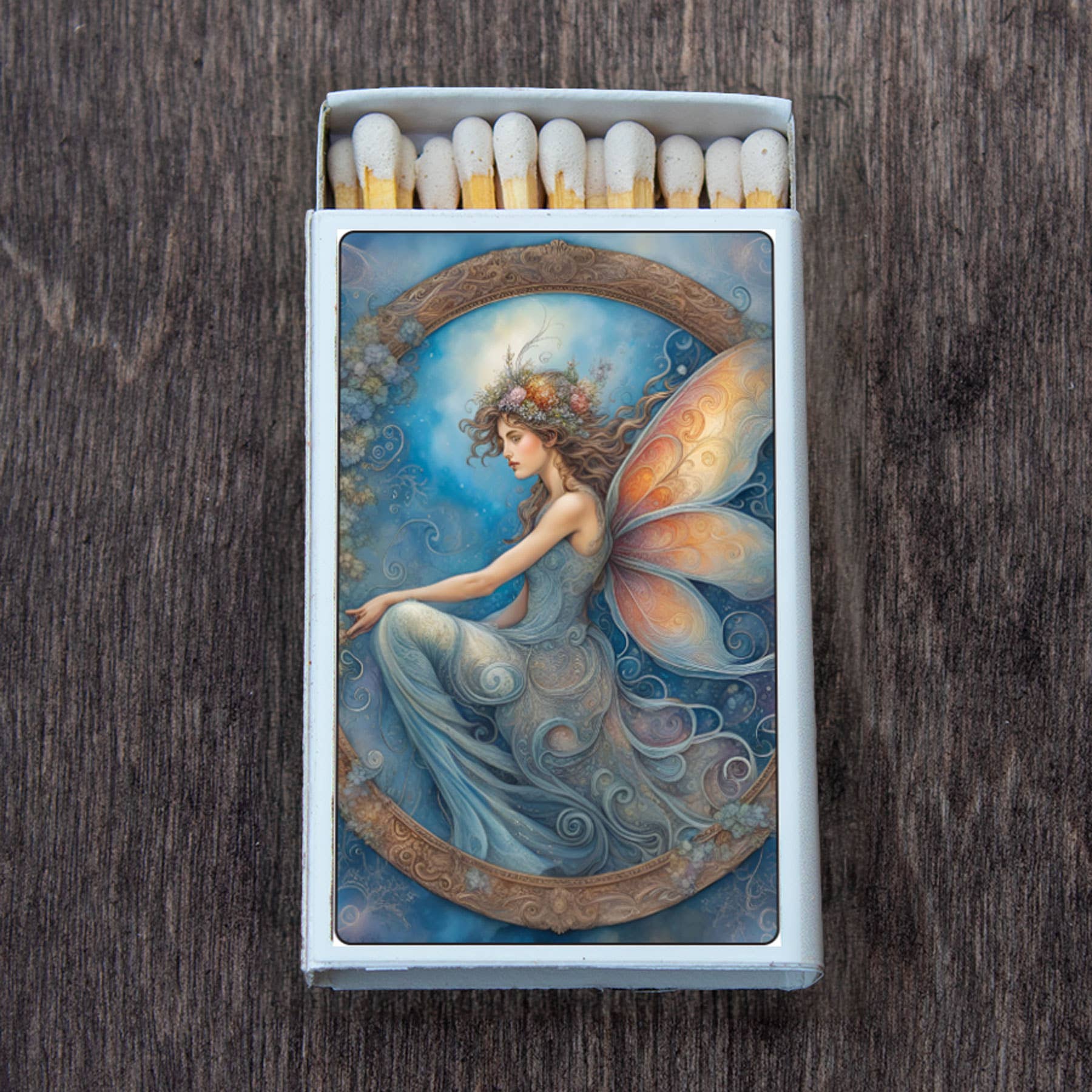 Fairy Matchbox • Fantasy Decorative Matches • Candle Acc