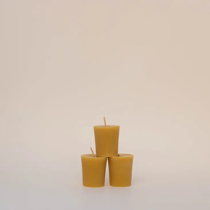 Beeswax Votive Lights - Out of the Blue