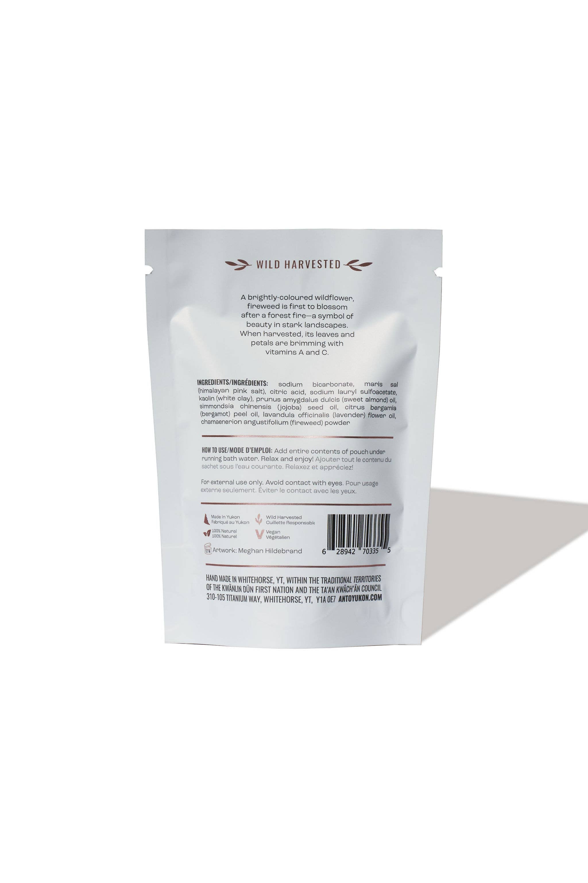 Foaming Fireweed Bath Soak - Out of the Blue