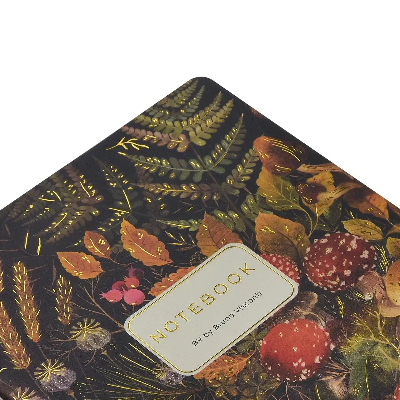 A6 Passport Notebook  - Forest Mushrooms - Out of the Blue