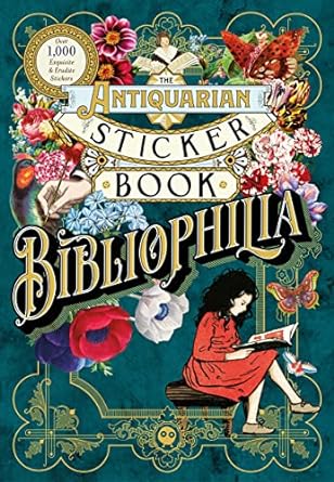Antiquarian Sticker Book Bibliophile - Out of the Blue