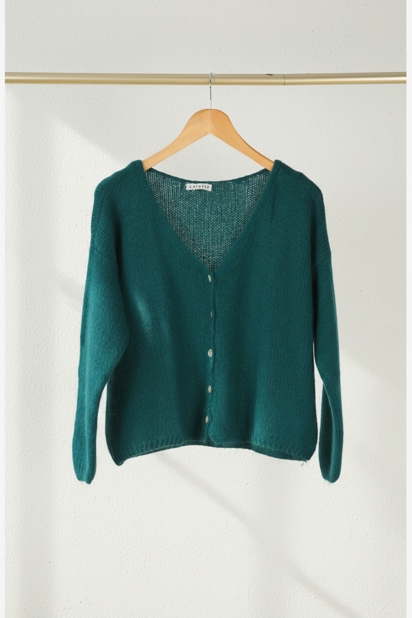 Mohair Blend Cardigan