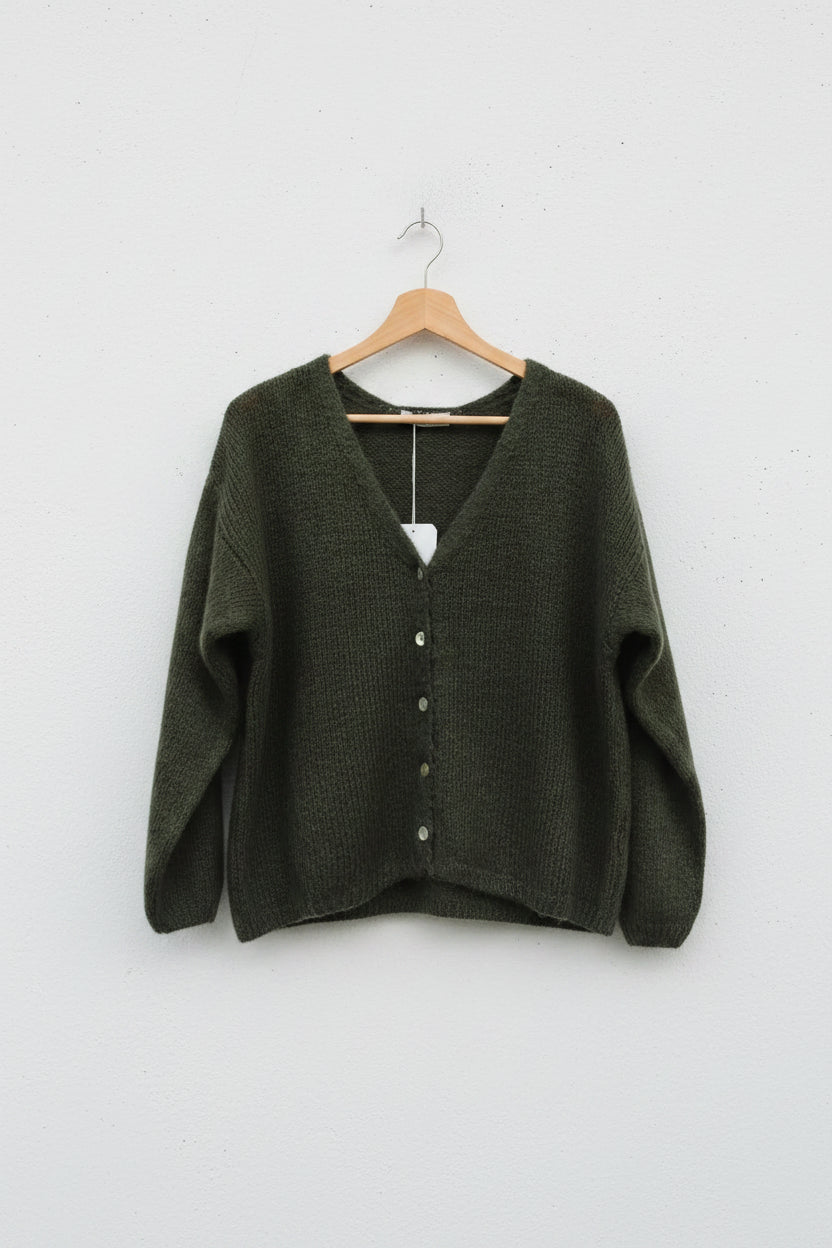 Mohair Blend Cardigan