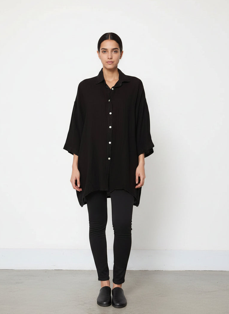 Oversize Linen Shirt