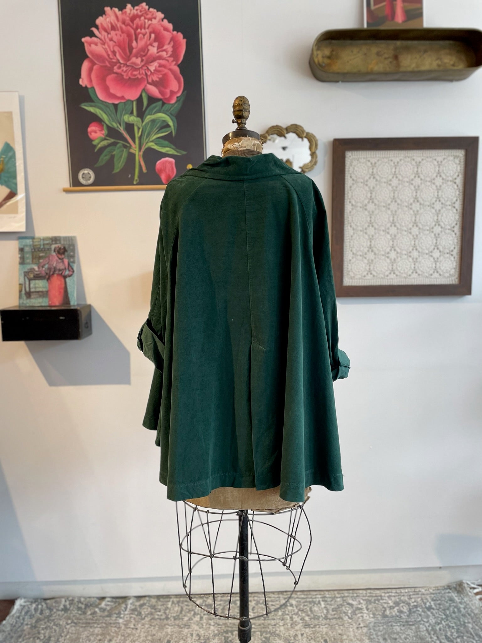 Amelie Oversized Swing  Blazer - Out of the Blue